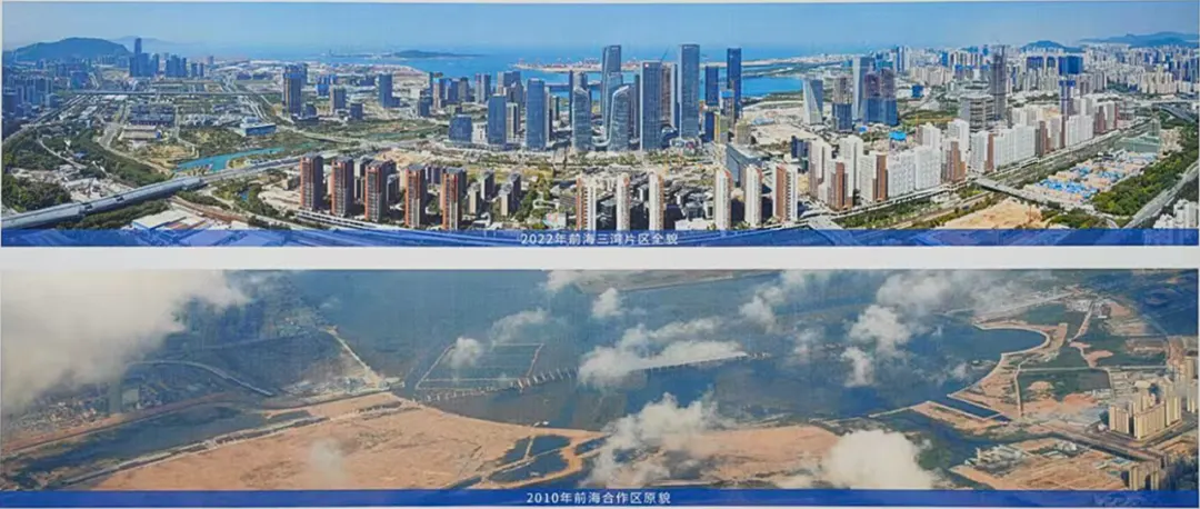 深圳前海,2022 VS 2010