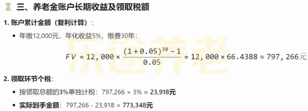养老金要补多少税 配图6