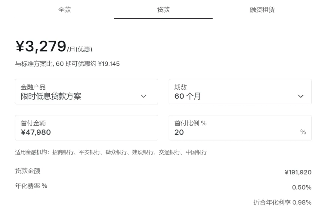 特斯拉7大购车方案对比 配图5