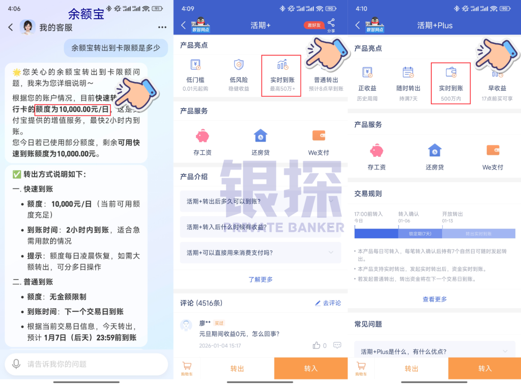 图片[7]-余额宝即将破1%，闲钱放哪最好？(P.S.新年送最高3000红包)-银行理财网